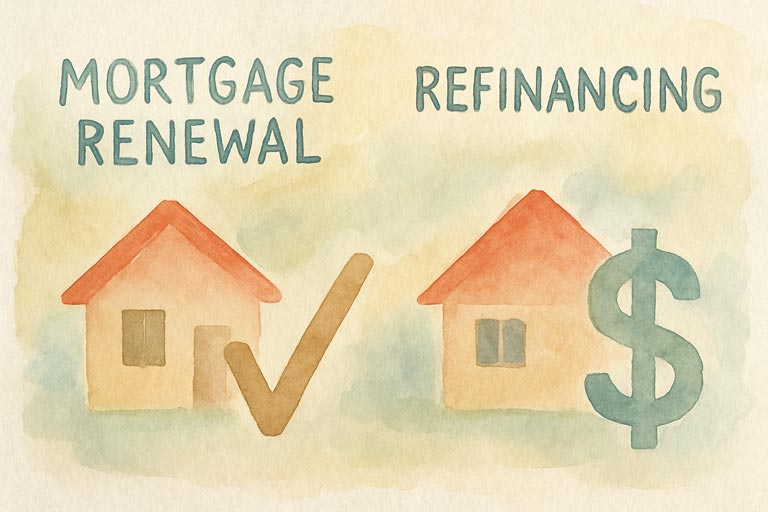 Mortgage Renewal vs. Refinancing