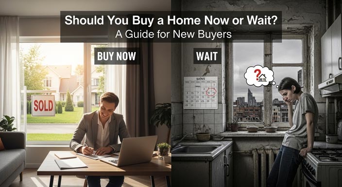Should You Buy a Home Now or Wait A Guide for New Buyers