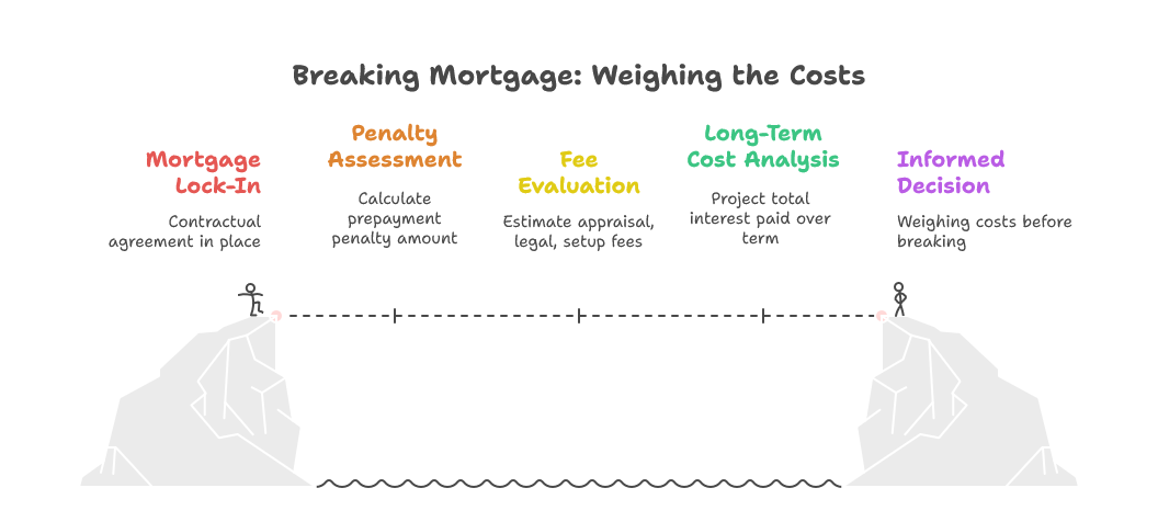 The Cons of Breaking Your Mortgage before It Is Up